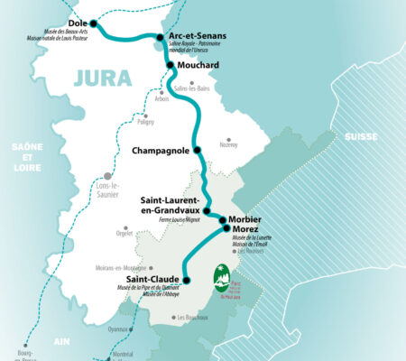 La Ligne des Hirondelles du Nord au Sud du Jura
