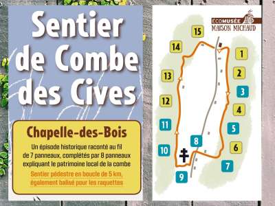 Sentier thématique de la Combe des Cives